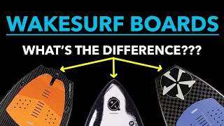 Wakesurf Boards 101 - Skim Style Nose & Tail Shapes