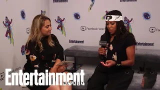 Watchmen: Regina King On Her 'Feminine' And 'Kick Ass' Character | SDCC 2018 | Entertainment Weekly