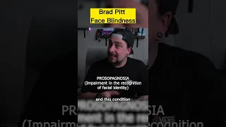 Brad Pitt Face Blindness @TheAspieWorld #autism #shorts #actuallyautistic