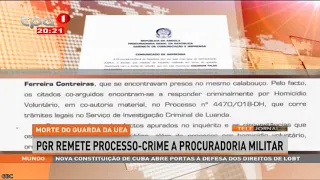 PGR remete processo crime  a Procuradoria Militar "Morte do guarda da UEA"