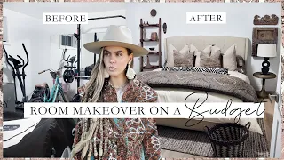 BEDROOM MAKEOVER ON A BUDGET | HOME DECOR