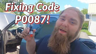 How To Fix P0087 Code - Replacing High Pressure Fuel Pump Regulator (Ram 3500)