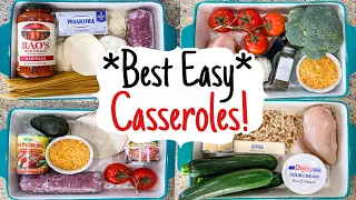 5 OF THE BEST QUICK & EASY CASSEROLE RECIPES | TASTY DINNER MEAL IDEAS | JULIA PACHECO