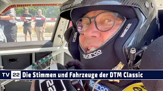 MOTOR TV22: Die Stimmen und alle Fahrzeuge der DTM Classic | Tourenwagen Legenden am Norisring 2023