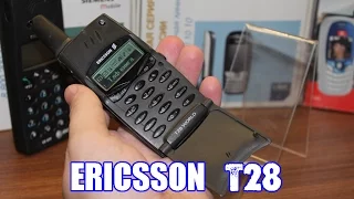 Ретро обзор GSM Ericsson T28 WORLD. Старые мобильные телефоны