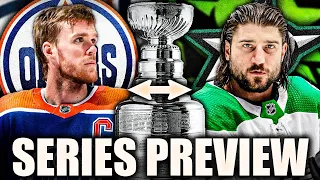 DALLAS STARS VS EDMONTON OILERS 2024 PLAYOFFS WESTERN CONFERENCE FINALS SERIES PREVIEW