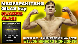 🥊KINUHA ni QUADRO ALAS para kay INOUE! UNDEFEATED Pinoy JR Middleweight Boxer, MAGPAPASIKAT sa OKADA