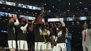 NBA 2K22 - Brooklyn Nets Championship Celebration