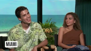 MLN Isabela Moner & Jeff Wahlberg Interview 2019 Dora and The Lost City of Gold