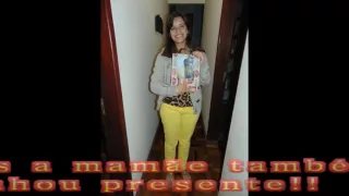 Video contando para as avós da gravidez no dia das mães