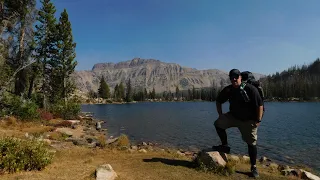 Mountain Lake Backpacking In Utah's Uintas