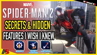 Spider man 2 Secrets and Hidden Features The Game Doesn't Tell You Web Zipping, Secret Hardmode