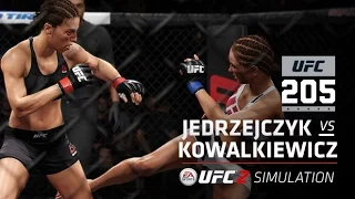 UFC 205 | EA SPORTS UFC 2 Simulation – Jedrzejczyk vs Kowalkiewicz