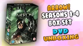 Arrow Seasons 1-4 Box Set DVD | UNBOXING