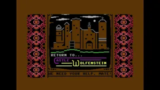 C64 Graphics  (PETSCII)  :Return to Caste Wolfenstein by Hokuto Force ! 9 October 2021!