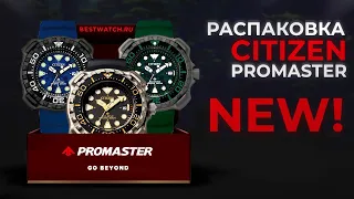 КРУТЫЕ ЧАСЫ НА ЛЕТО! Обзор CITIZEN Promaster Sea Collection