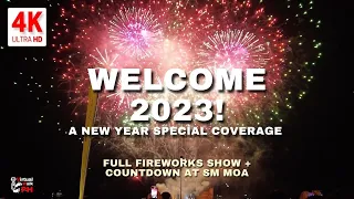 Welcoming Year 2023 with The Grandest Fireworks Show at SM Mall of Asia | SM By the Bay, Philippines