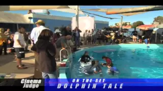 DOLPHIN TALE/On the set