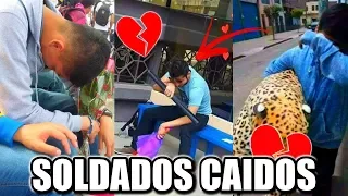 SOLDADOS CAÍDOS en SAN VALENTIN 💔 (14 DE FEBRERO) LA HORA SUPER SAD :')