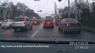 Подборка аварий и дтп на видеорегистратор октябрь 2013 часть 22 Car crash compilation 2013