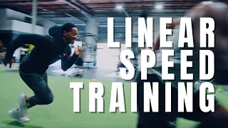 Inside Look at CFL Players' Linear Speed Training Session at OTA HQ