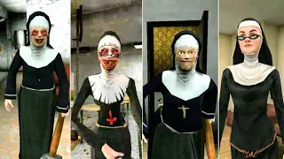 Jumpscare Battle | Evil Nun 3 + Evil Nun 2 + Evil Nun + The Nun