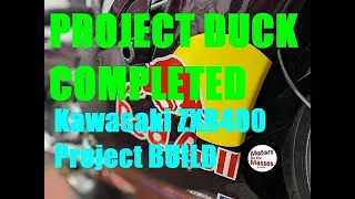 Project Duck Kawasaki ZXR400 BUILD Completed