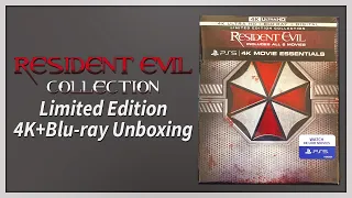 Resident Evil: Limited Edition 4K+2D Blu-ray Collection Unboxing