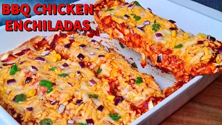 BBQ Chicken Enchiladas Recipe | Easy Homemade Enchilada Sauce Recipe | Maggi Recipe Mixes