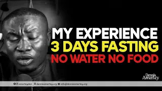 3 Days Fasting And Prayer No Water No Food (AND WHAT GOD DID)