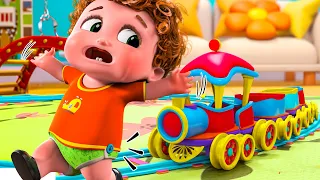 My Train + The Wheels On the bus go round & round | Nursery Rhymes For kids + London Bridge