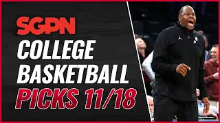 College Basketball Predictions 11/18/22 - Sports Gambling Podcast - NCAAB Picks - CBB Picks