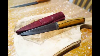 Forged in Britof - Slovenia; 465 layers damascus knife: