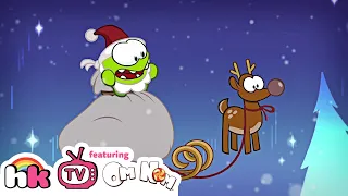 Om Nom Stories: Christmas Special | Om Nom Cut the Rope | Funny Cartoons fo Kids | HooplaKidz Tv