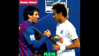 On 18 December 2011 Neymar First time meet with his Idol and friend❤️‍🩹