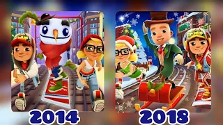 Subway Surfers LONDON World Tour 2018 Vs 2014