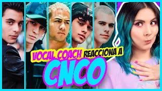 CNCO (¿De verdad cantan así)  | VOCAL COACH REACCIONA | Gret Rocha