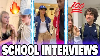 School Interviews TikTok Trend Compilation 🔥💯🌍 | TikTok Compilation