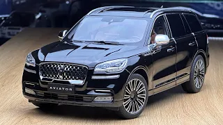 1/18 Lincoln Aviator Black Label/ Presidential | ASMR Unboxing | High-res Video