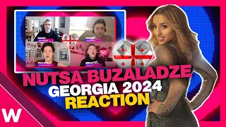 🇬🇪 Eurovision 2024 Georgia - Nutsa Buzaladze REACTION