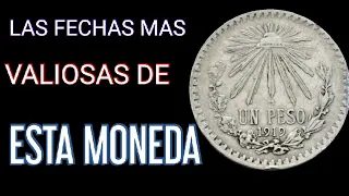 Moneda de un peso RESPLANDOR Plata Precios mas Altos💲