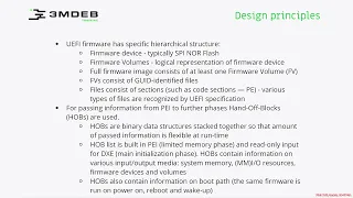 Arch4021: Introductory UEFI 03 11 Design Principles