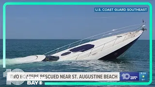 Coast Guard: 2 people rescued from 80-foot yacht off coast of Florida