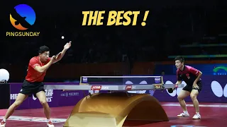 Never seen before - Ma Long and Fan Zhendong (amazing table tennis match)