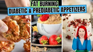 DEFEAT Prediabetes and SHED POUNDS with these 3 Low Carb Appetizers | The Best Diabetic Appetizers