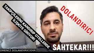 Dümenciler kanalı Tayfun, dolandırıcı ve kadın avcısıdır!