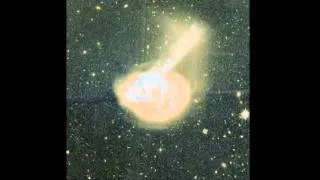 Quasar close by - Arp 186