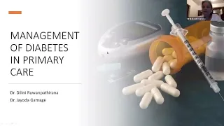 Management of Diabetes in Primary Care