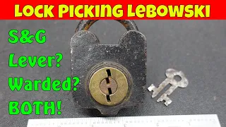 (1593) S&C Warded Lever Lock