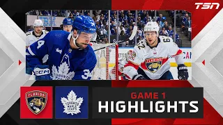 HIGHLIGHTS: Game 1 - Florida Panthers vs. Toronto Maple Leafs